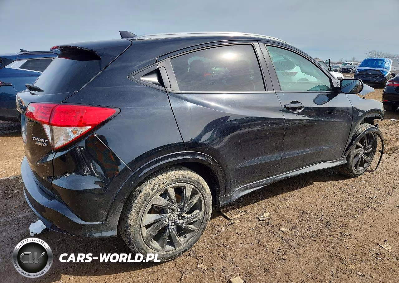 2021 Honda Hr-V Sport VIN:3CZRU6H11MM748510 - 3