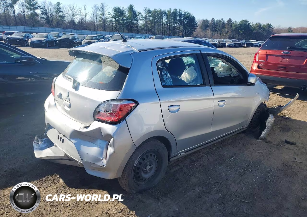 2022 Mitsubishi Mirage Es VIN:ML32AUHJ8NH001905 - 3
