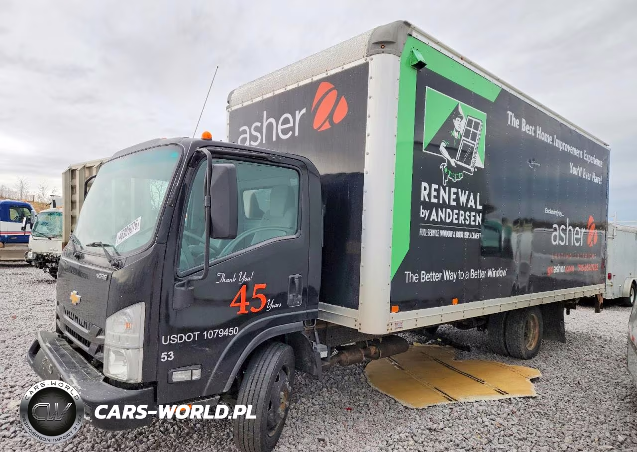 2019 Chevrolet 4500 Box Truck VIN:54DCDW1B8KS809656 - 2