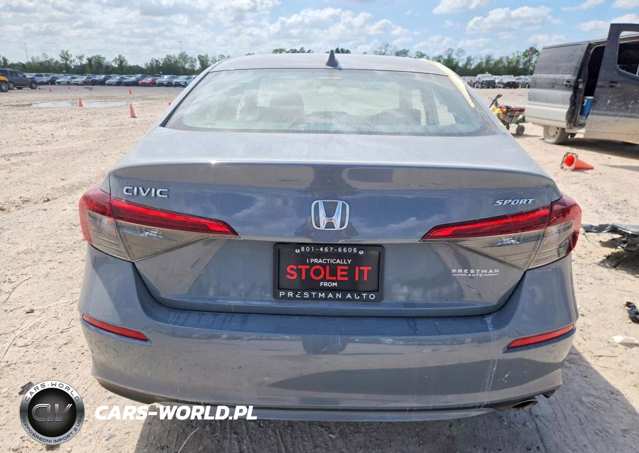 2025 Honda Civic Sport VIN:2HGFE2F50SH545898 - 6