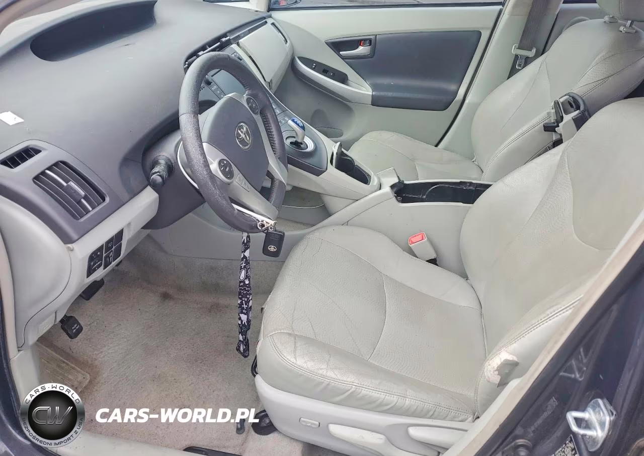2011 Toyota Prius Five VIN:JTDKN3DU0B1410061 - 7
