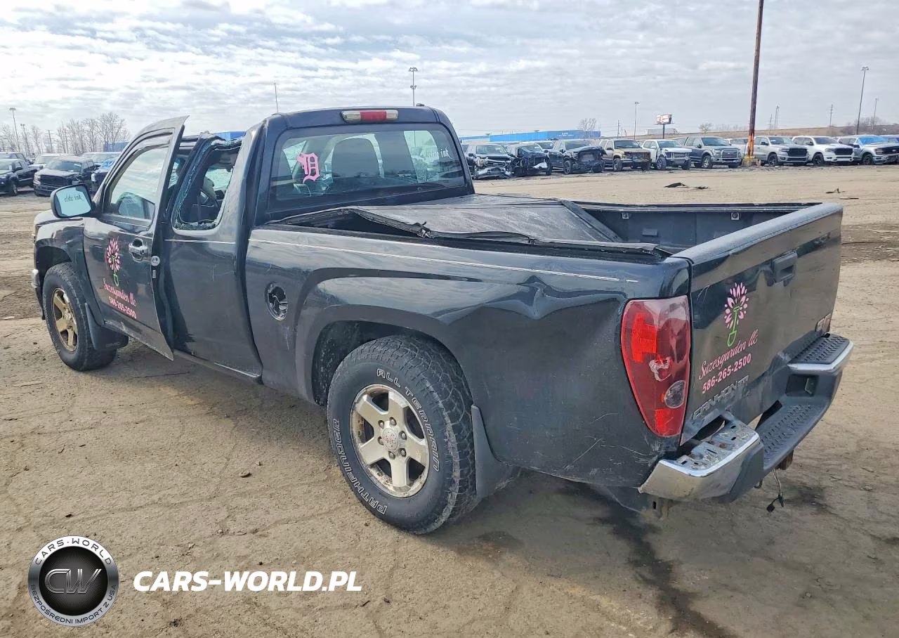 2011 GMC Canyon Sle VIN:1GTE5MF96B8102153 - 2
