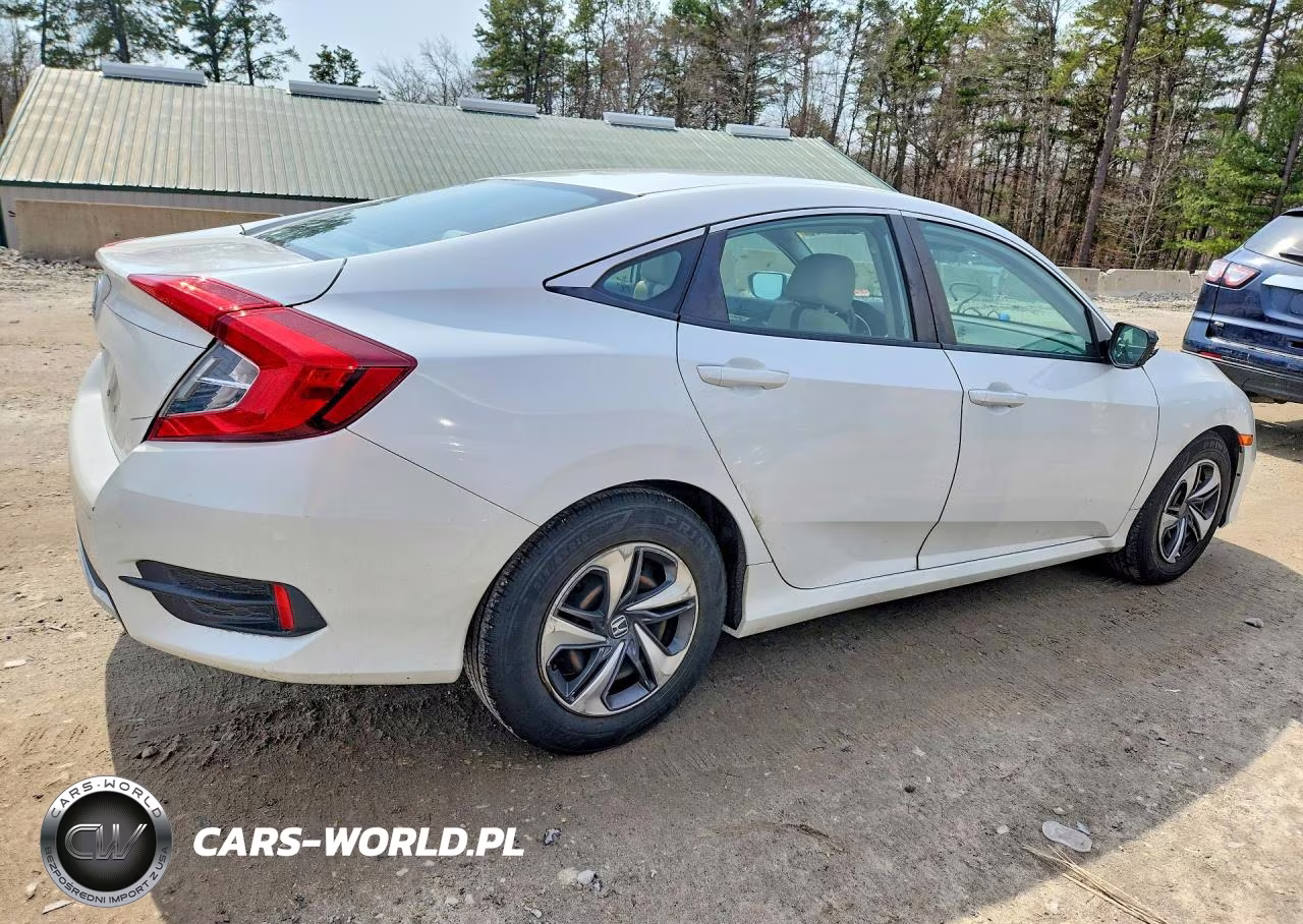 2020 Honda Civic Lx VIN:2HGFC2F65LH583689 - 3