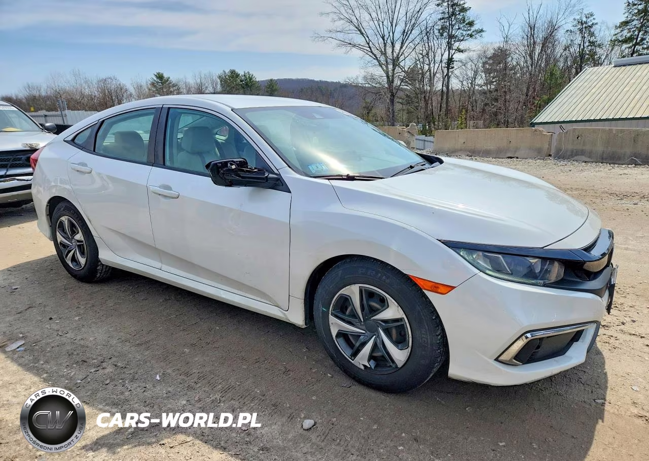 2020 Honda Civic Lx VIN:2HGFC2F65LH583689 - 4