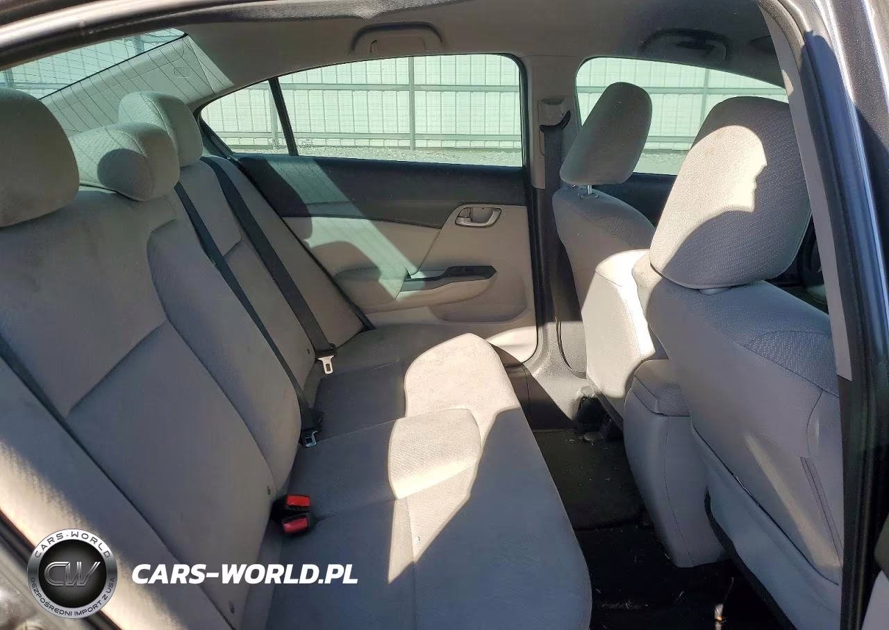 2013 Honda Civic Lx VIN:19XFB2F51DE063396 - 10