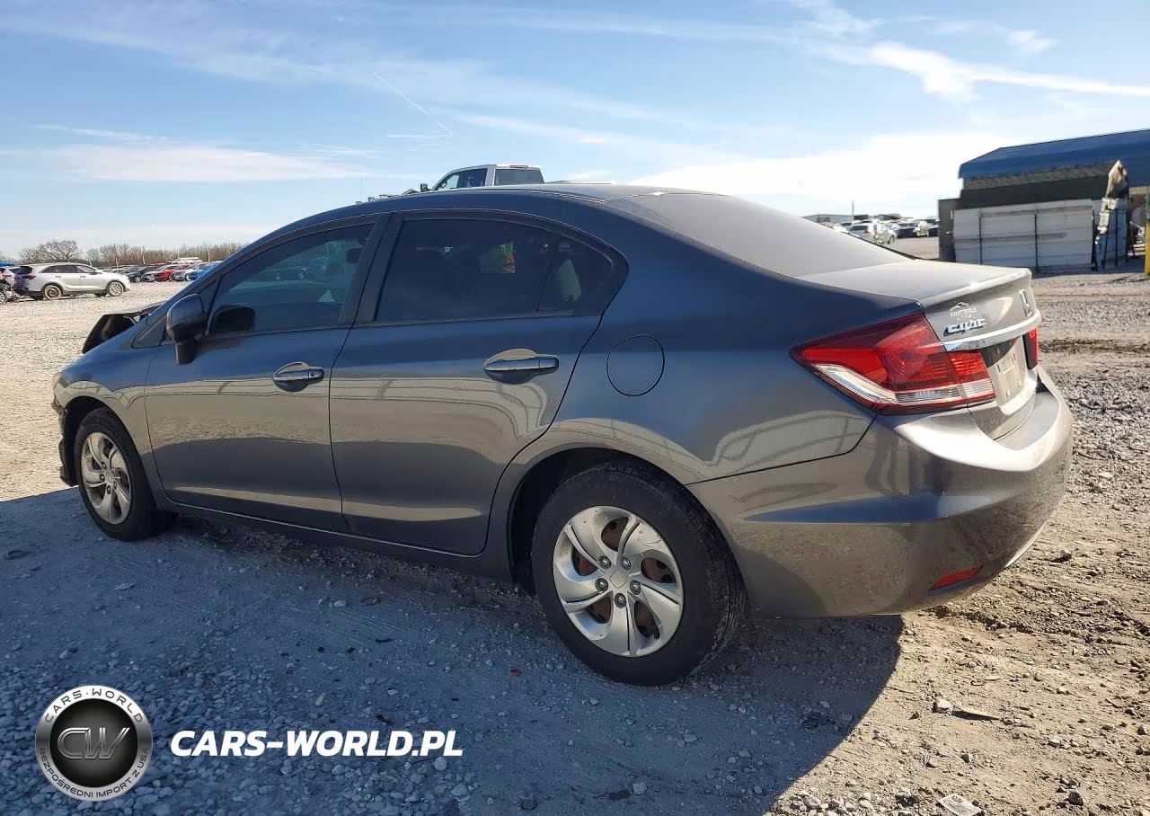 2013 Honda Civic Lx VIN:19XFB2F51DE063396 - 2