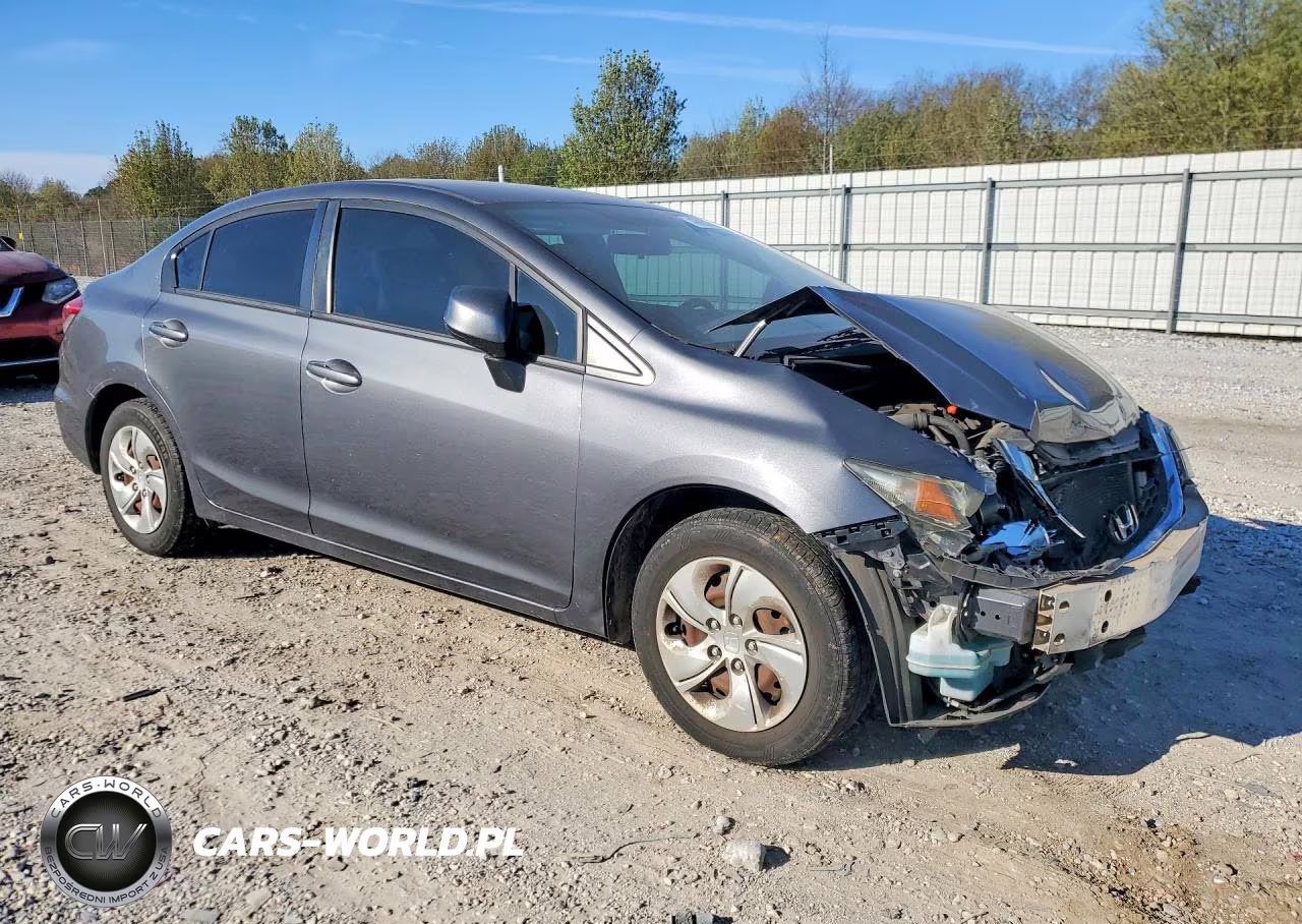 2013 Honda Civic Lx VIN:19XFB2F51DE063396 - 4