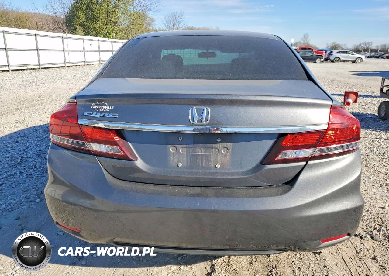 2013 Honda Civic Lx VIN:19XFB2F51DE063396 - 6