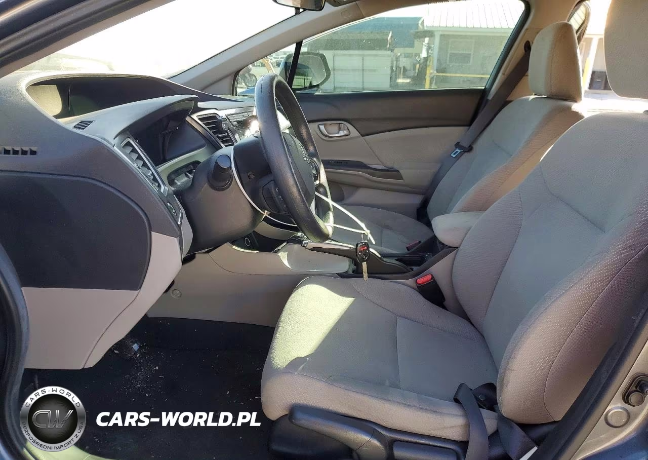 2013 Honda Civic Lx VIN:19XFB2F51DE063396 - 7