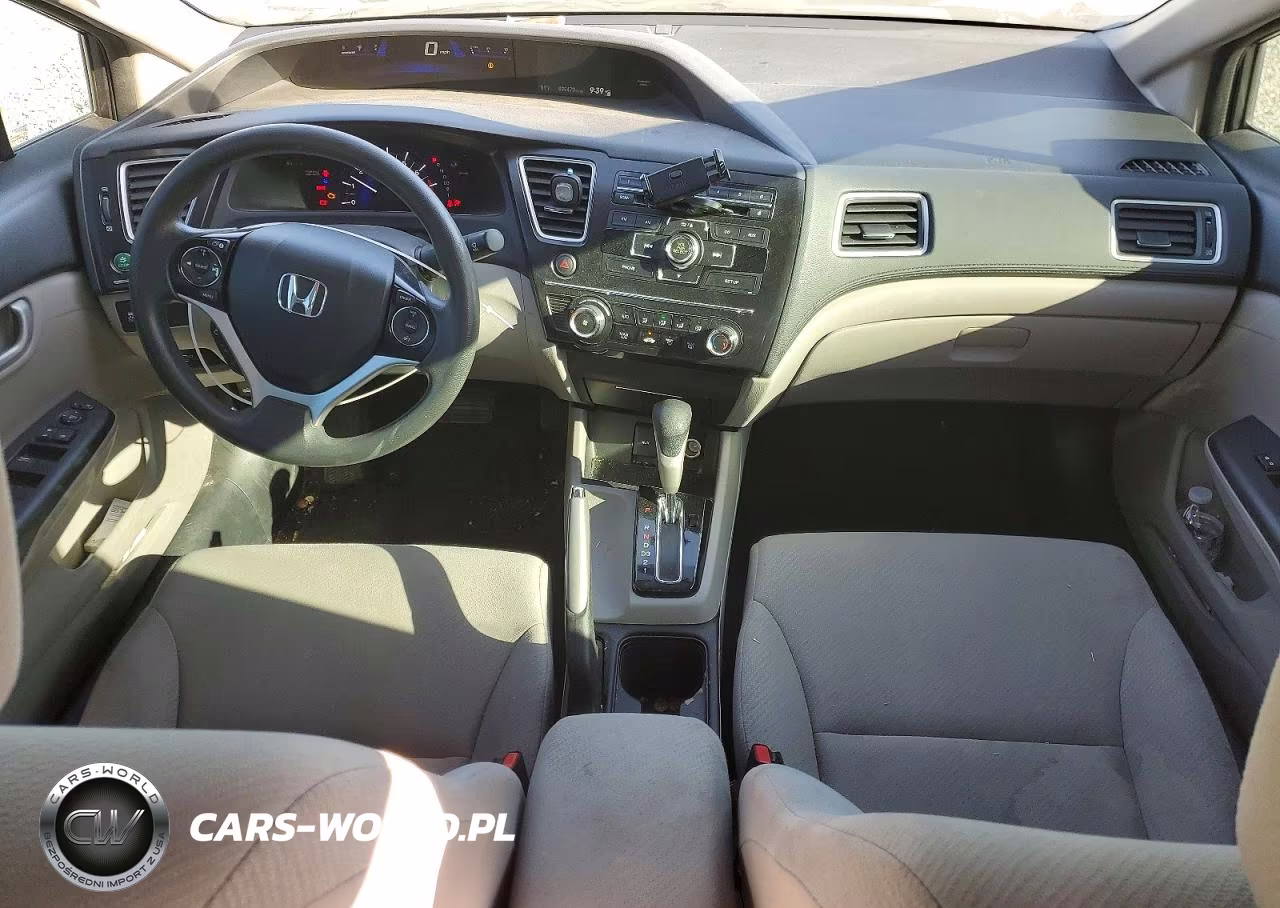 2013 Honda Civic Lx VIN:19XFB2F51DE063396 - 8