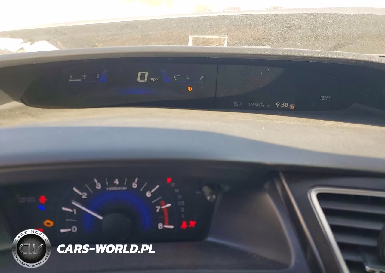 2013 Honda Civic Lx VIN:19XFB2F51DE063396 - 9