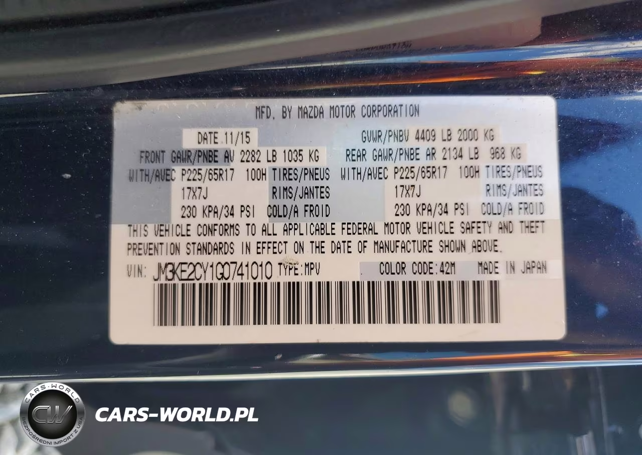 2016 Mazda Cx-5 Touring VIN:JM3KE2CY1G0741010 - 12