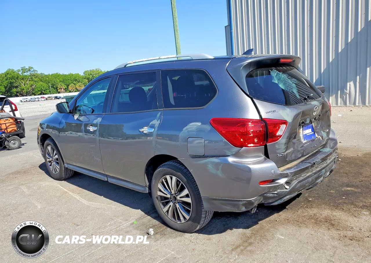 2019 Nissan Pathfinder Sv VIN:5N1DR2MN5KC607002 - 2