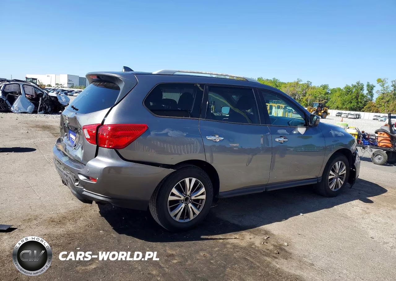 2019 Nissan Pathfinder Sv VIN:5N1DR2MN5KC607002 - 3