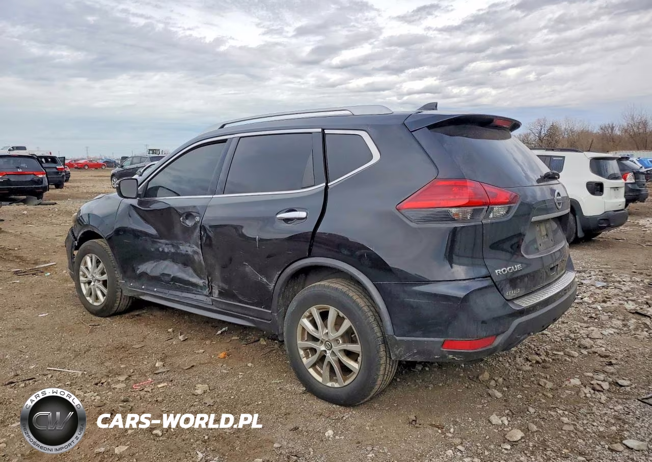 2017 Nissan Rogue Sv VIN:JN8AT2MV1HW002981 - 2