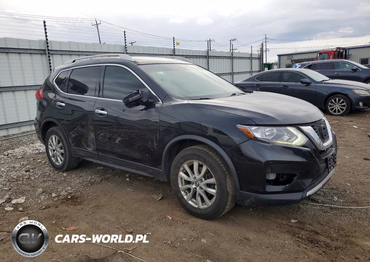 2017 Nissan Rogue Sv VIN:JN8AT2MV1HW002981 - 4