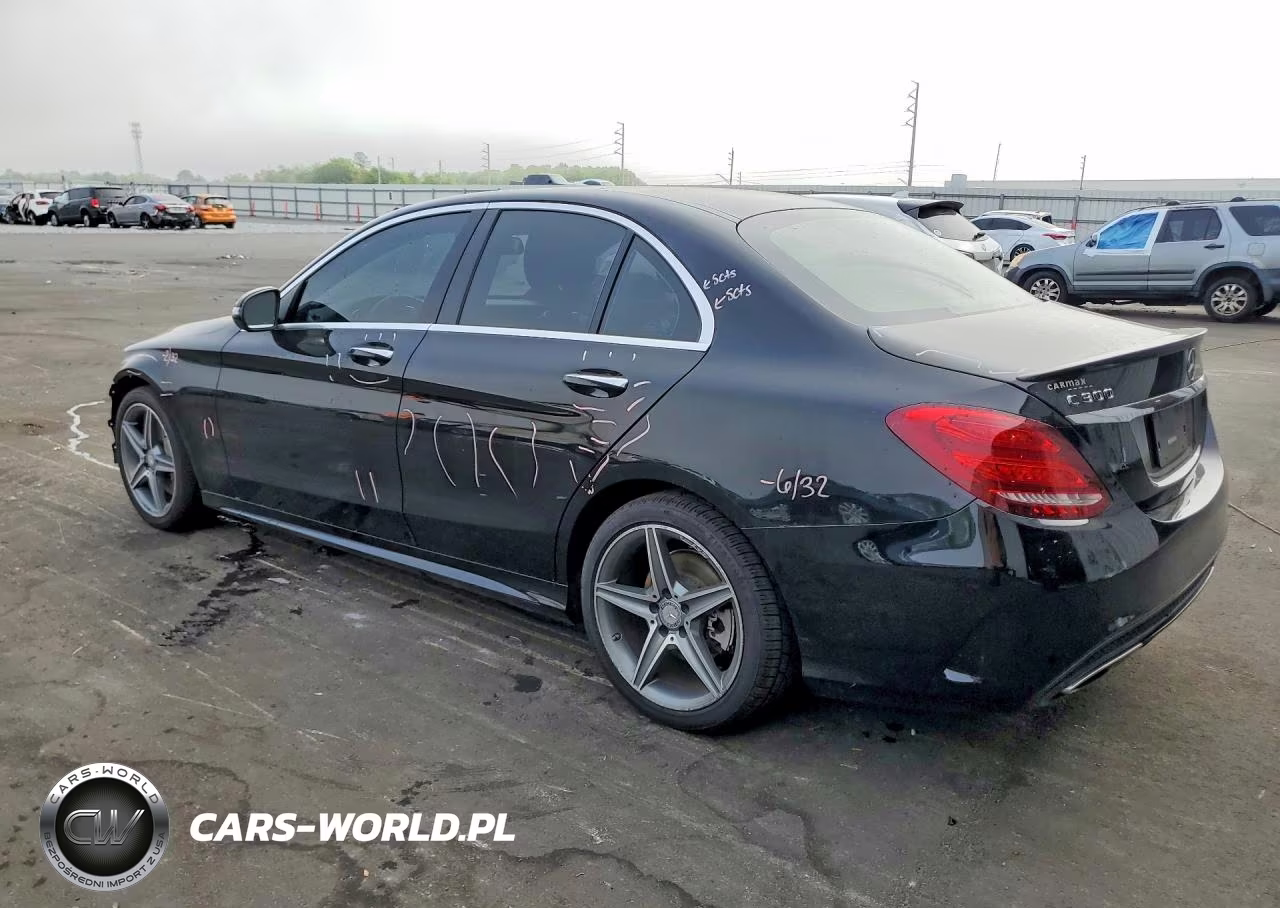 2016 Mercedes-Benz C 300 4Matic VIN:55SWF4KB9GU109520 - 2