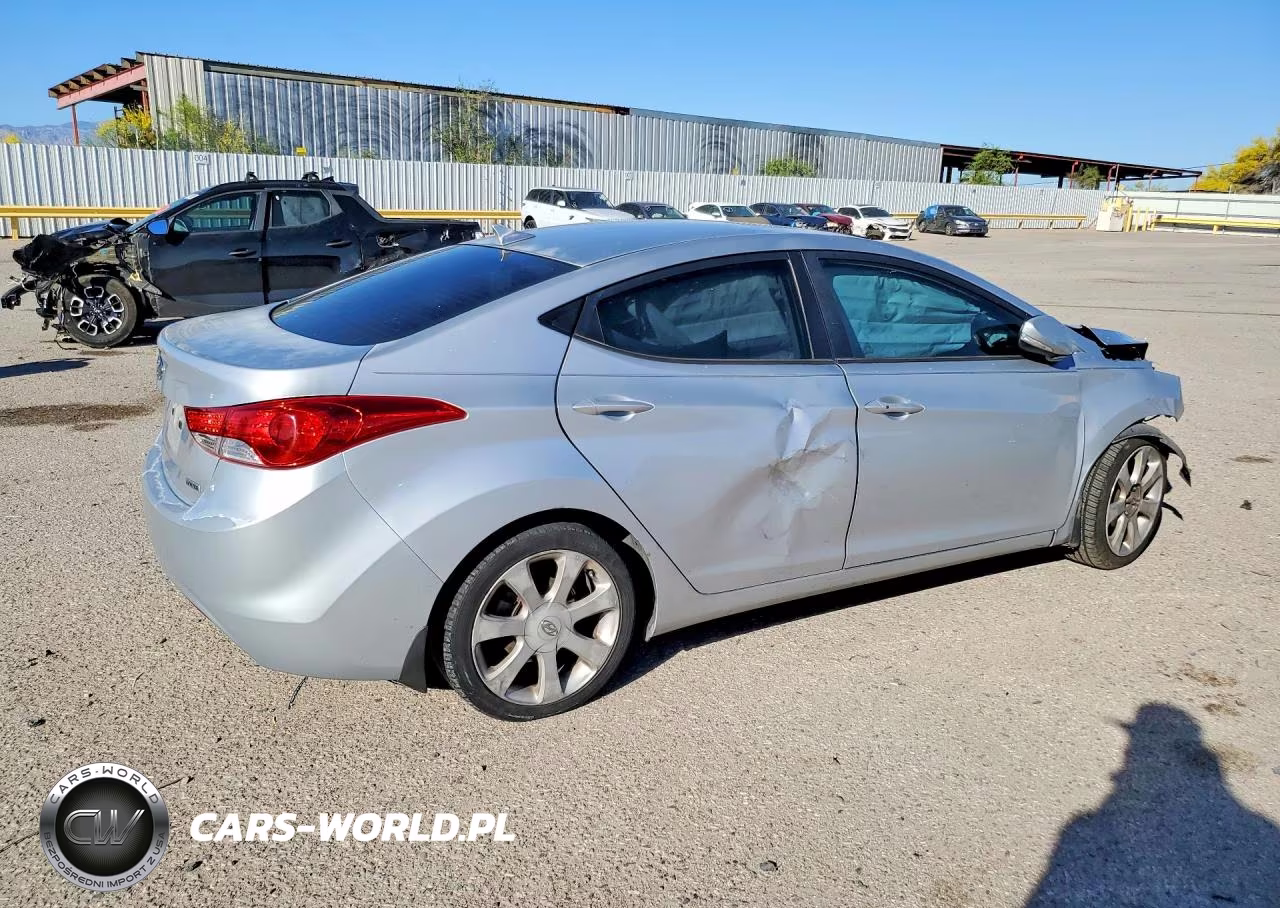 2013 Hyundai Elantra Limited VIN:5NPDH4AE6DH273156 - 3