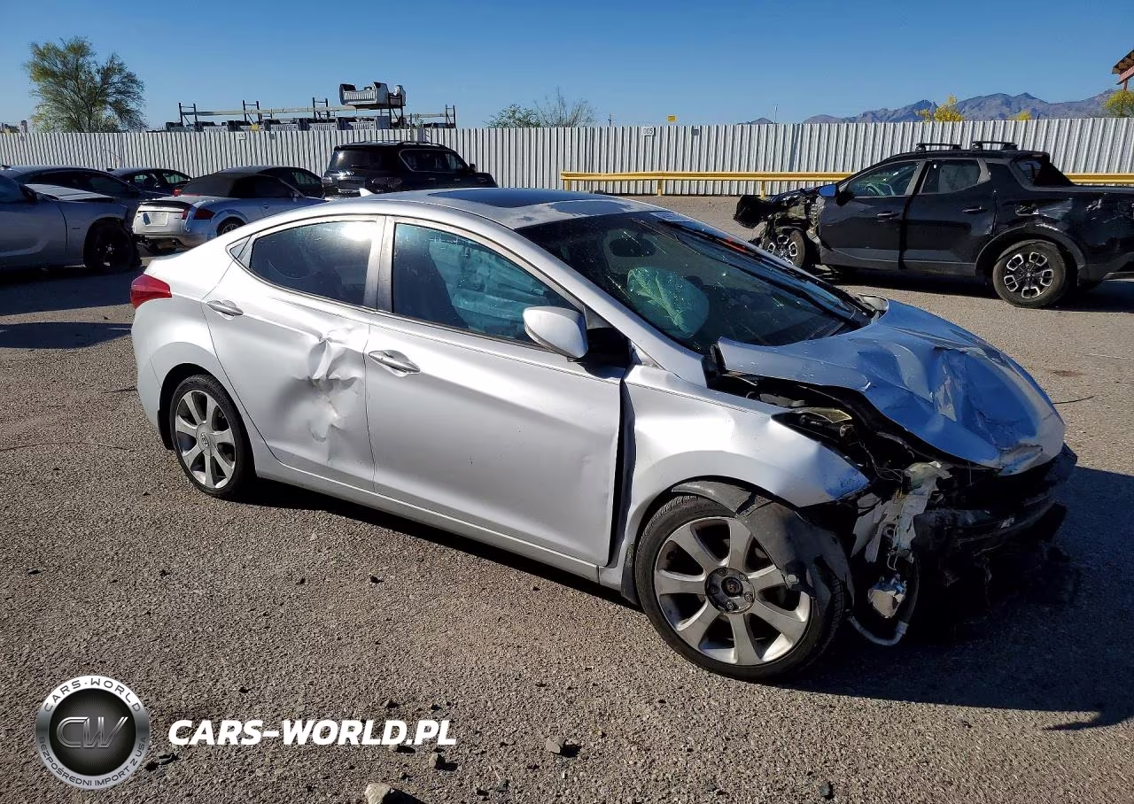 2013 Hyundai Elantra Limited VIN:5NPDH4AE6DH273156 - 4