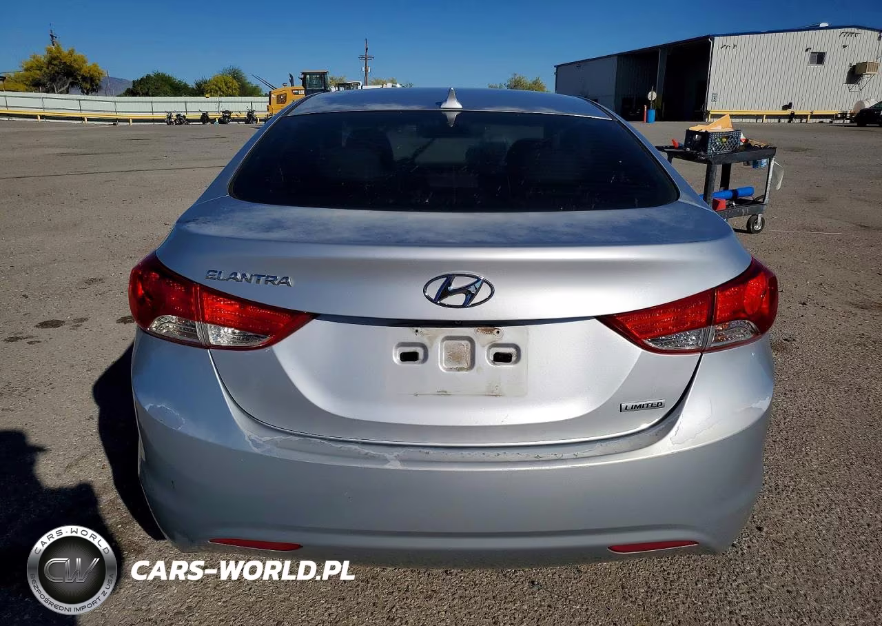 2013 Hyundai Elantra Limited VIN:5NPDH4AE6DH273156 - 6