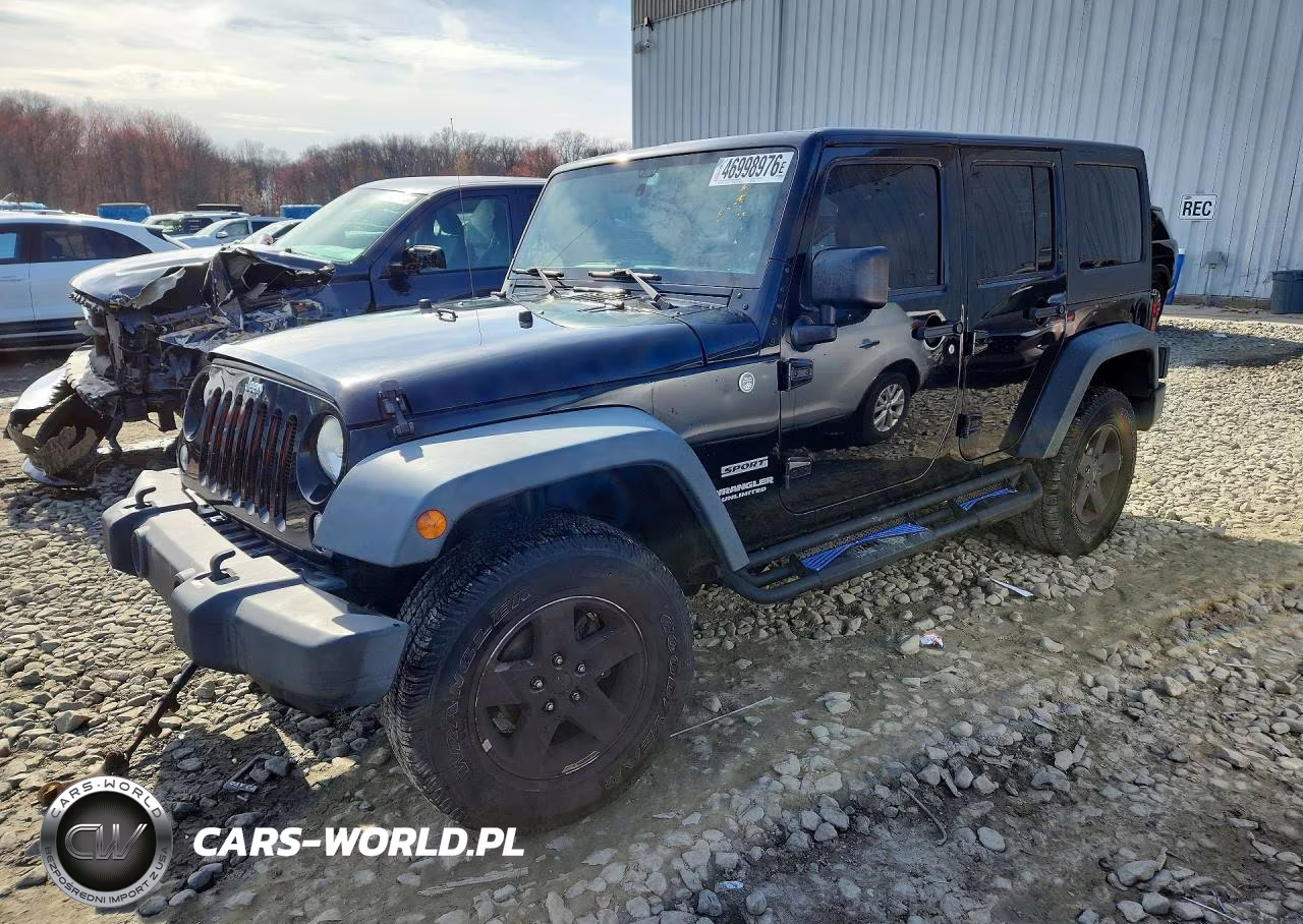 2014 Jeep Wrangler Unlimited Sport VIN:1C4BJWDG4EL270208 - 1