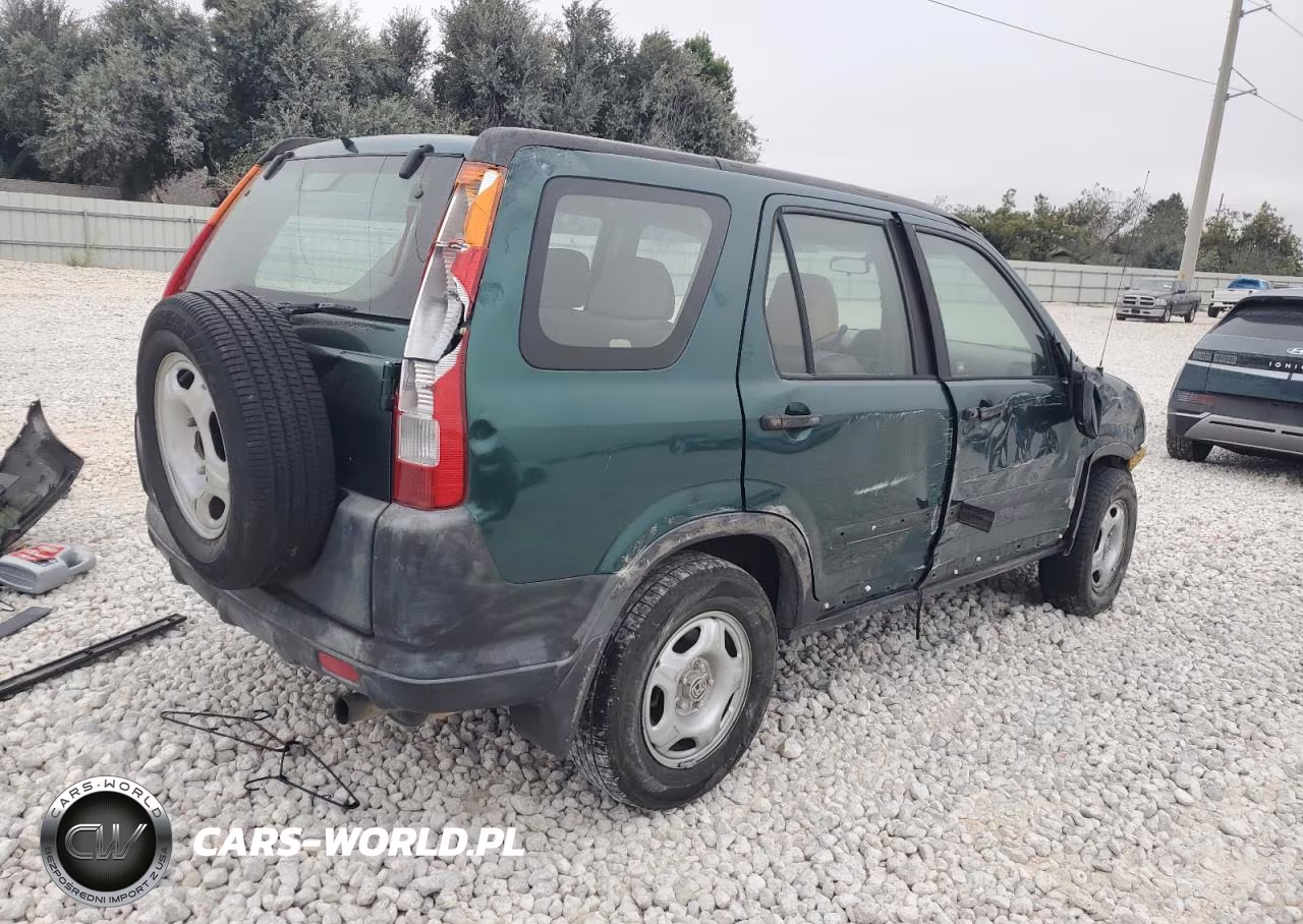 2002 Honda Cr-V Lx VIN:JHLRD68422C007378 - 3