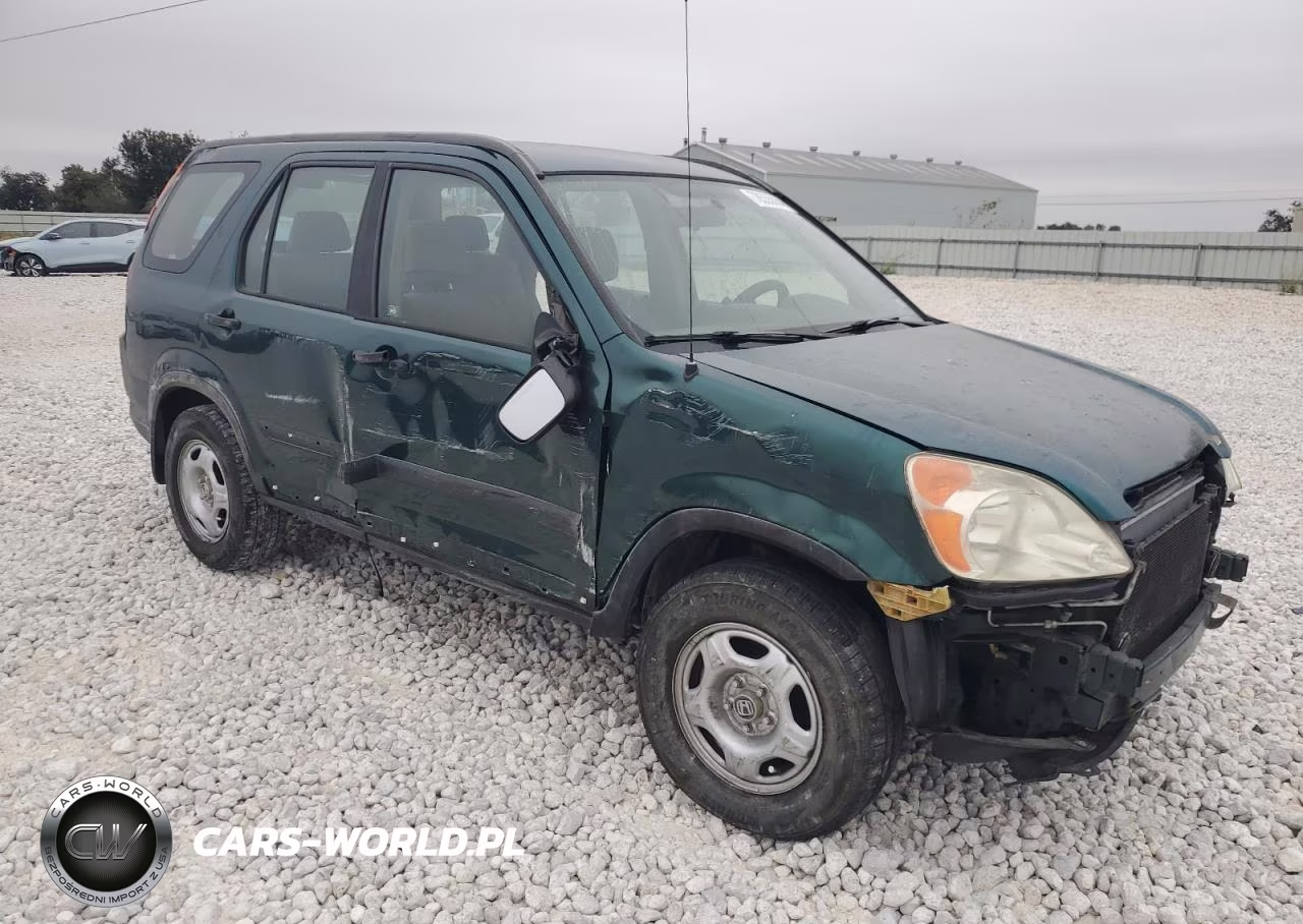 2002 Honda Cr-V Lx VIN:JHLRD68422C007378 - 4