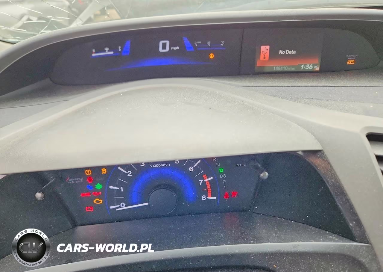 2012 Honda Civic Lx VIN:2HGFG3B5XCH554471 - 9