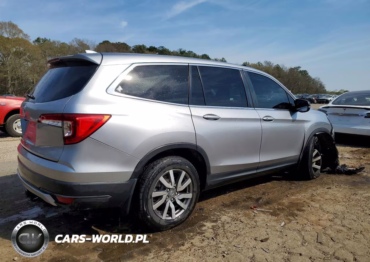 2021 Honda Pilot Exl VIN:5FNYF5H51MB010526 - 3
