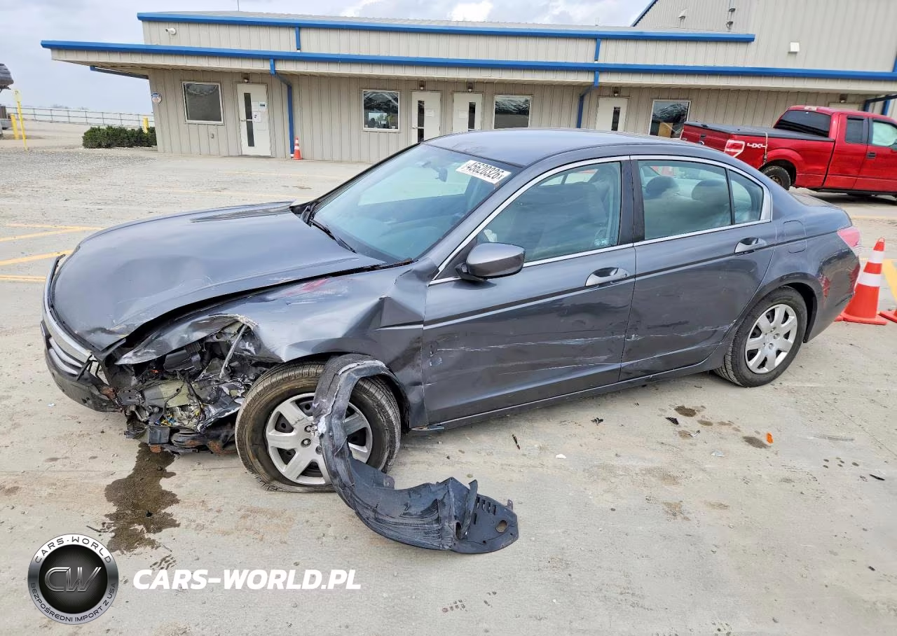 2012 Honda Accord Lx VIN:1HGCP2F30CA061631 - 1