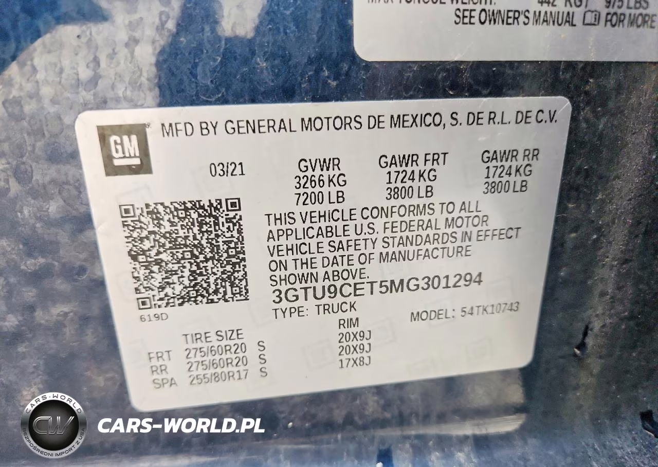 2021 GMC Sierra K1500 Elevation VIN:3GTU9CET5MG301294 - 12