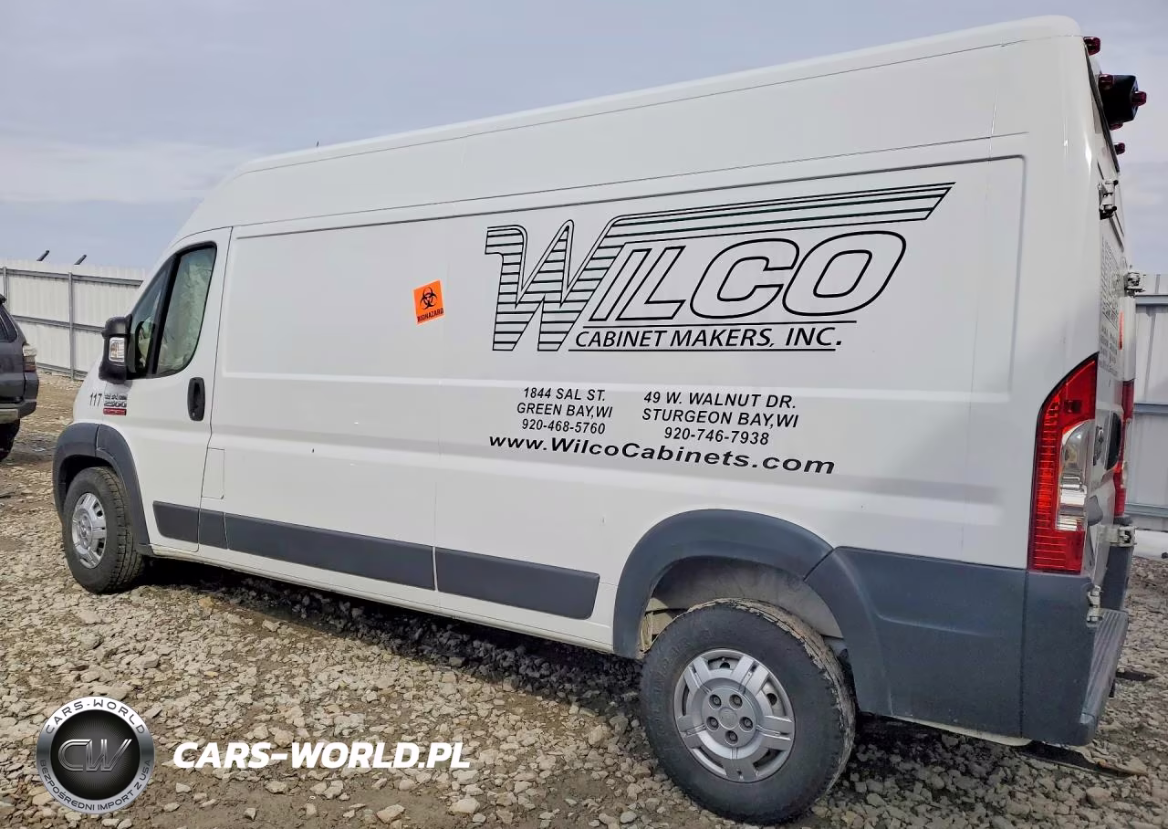 2018 Ram Promaster 2500 Delivery Van VIN:3C6TRVDG9JE131953 - 2