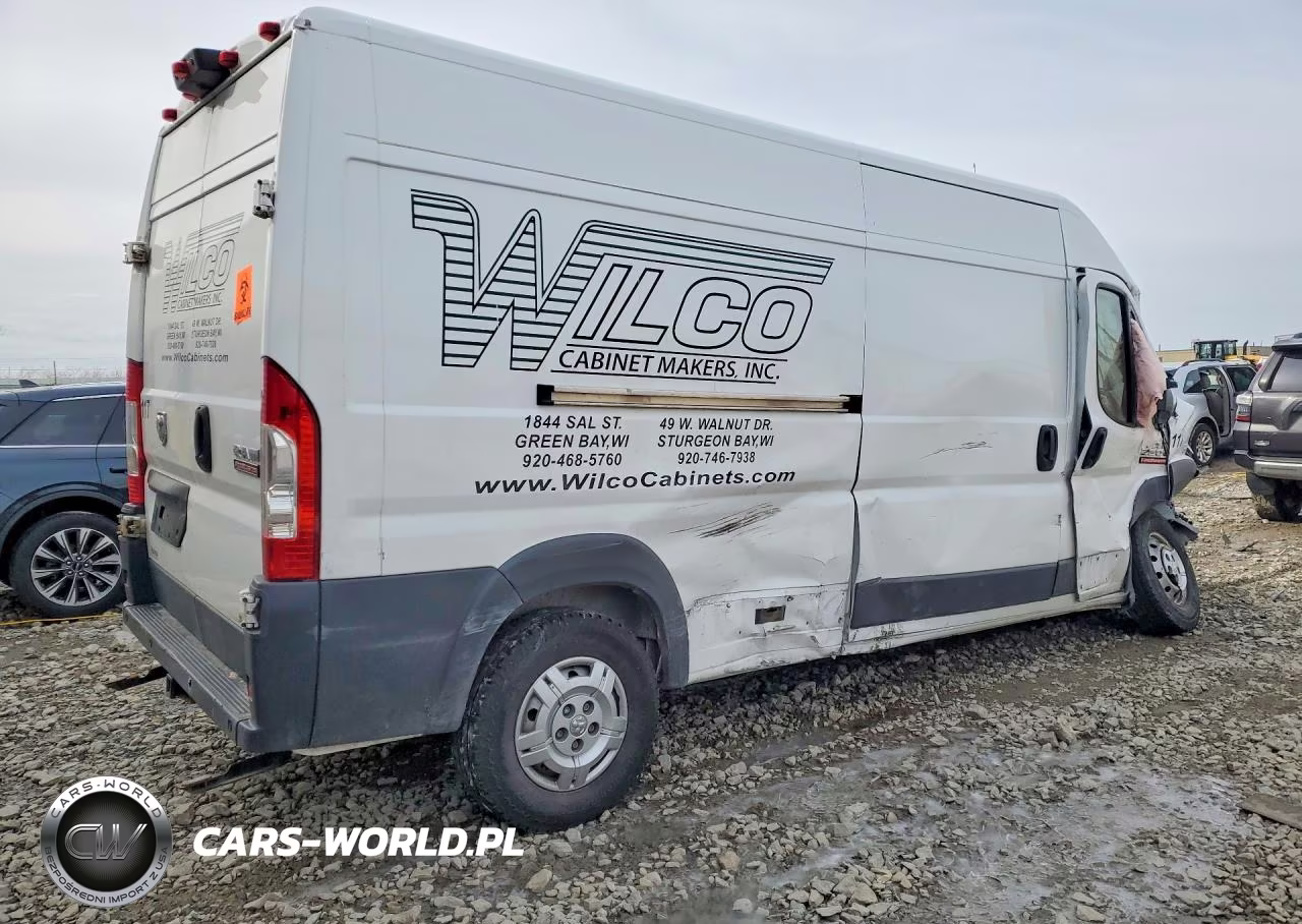 2018 Ram Promaster 2500 Delivery Van VIN:3C6TRVDG9JE131953 - 3