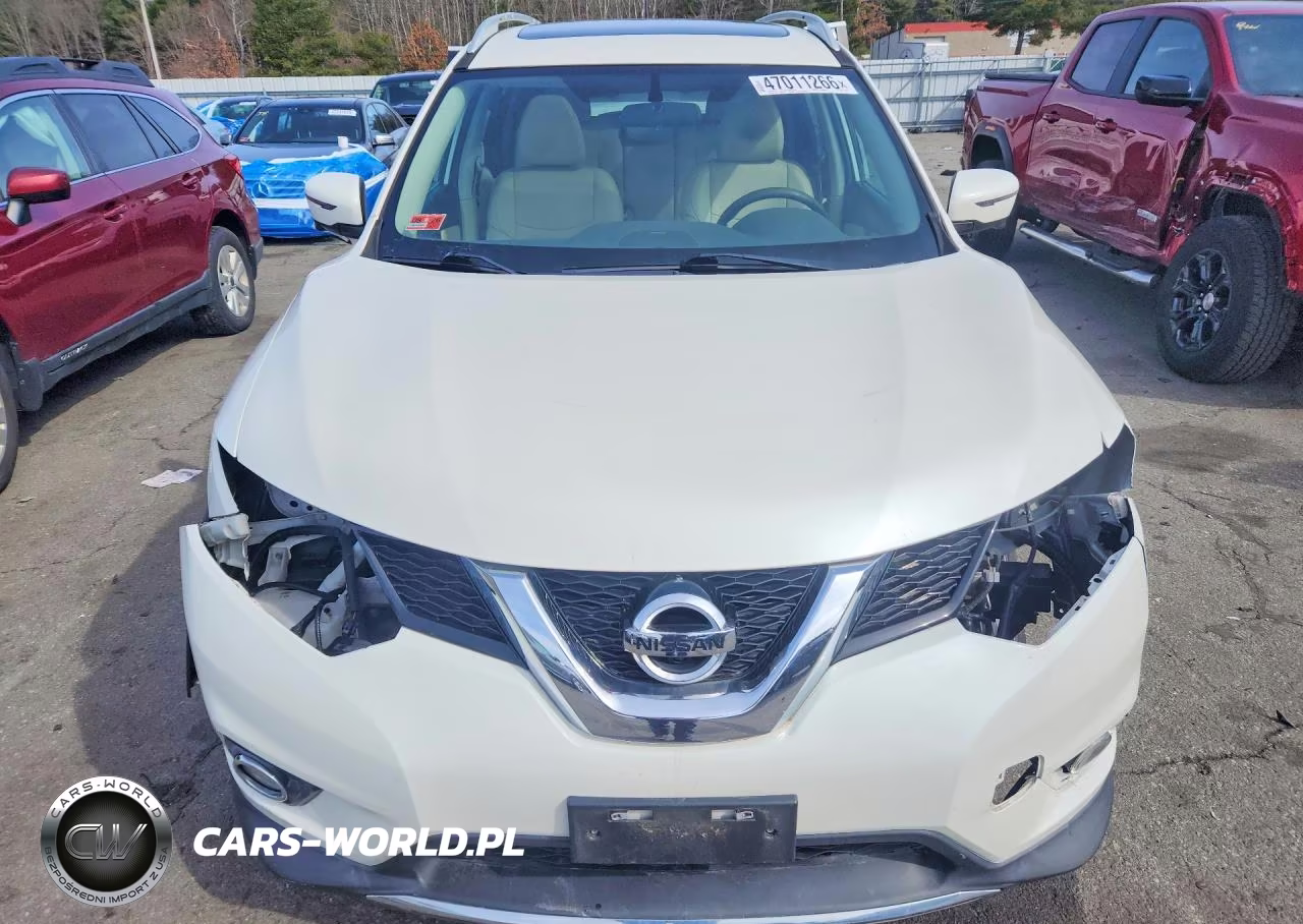 2016 Nissan Rogue Sl VIN:5N1AT2MV2GC919581 - 5