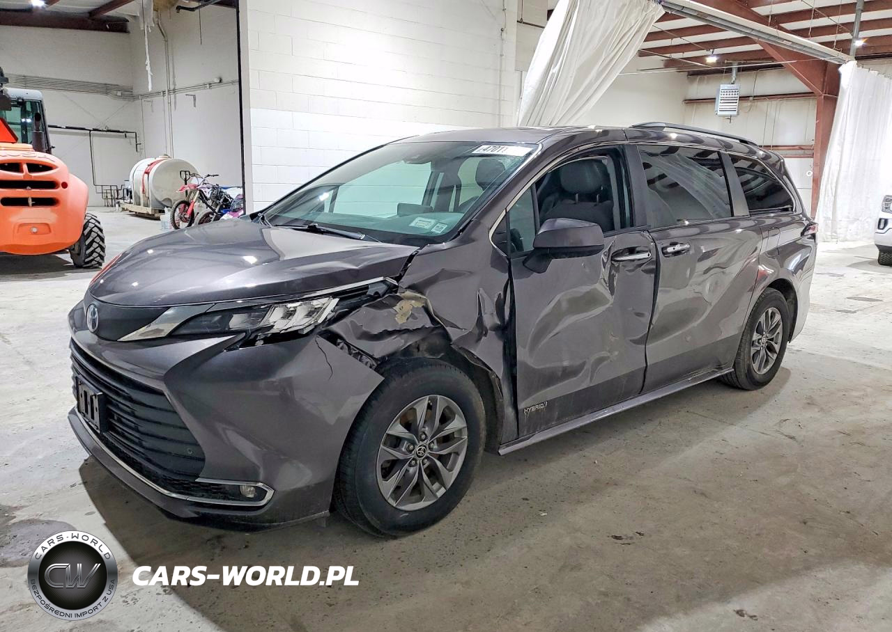 2021 Toyota Sienna Xle 7-Passenger