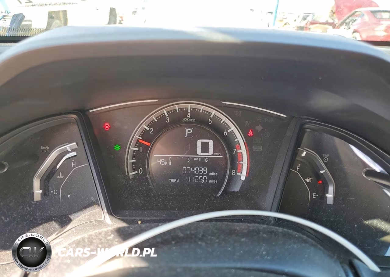 2018 Honda Civic Lx VIN:2HGFC2F54JH542426 - 9