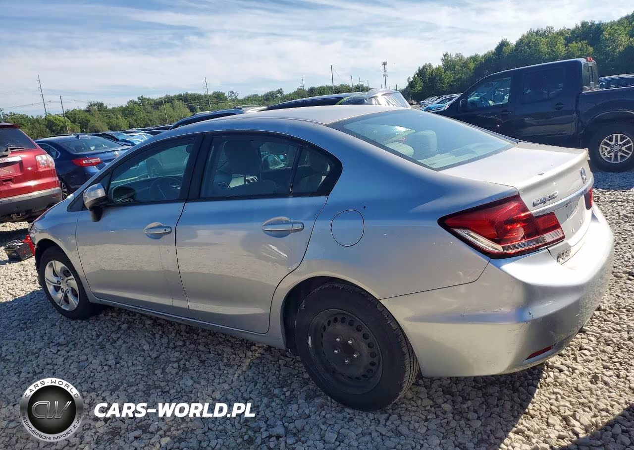 2014 Honda Civic Lx VIN:19XFB2F55EE233471 - 2