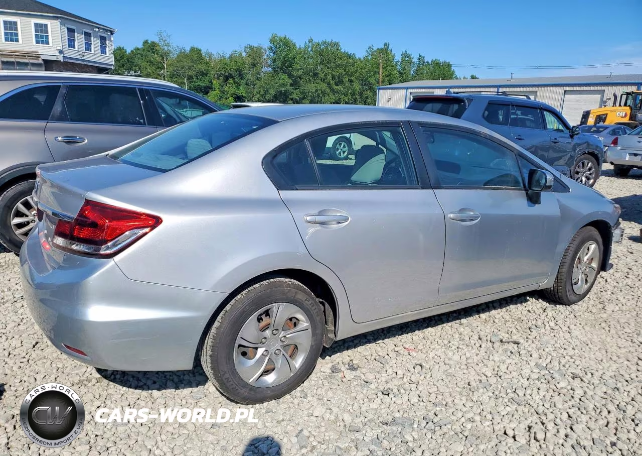 2014 Honda Civic Lx VIN:19XFB2F55EE233471 - 3