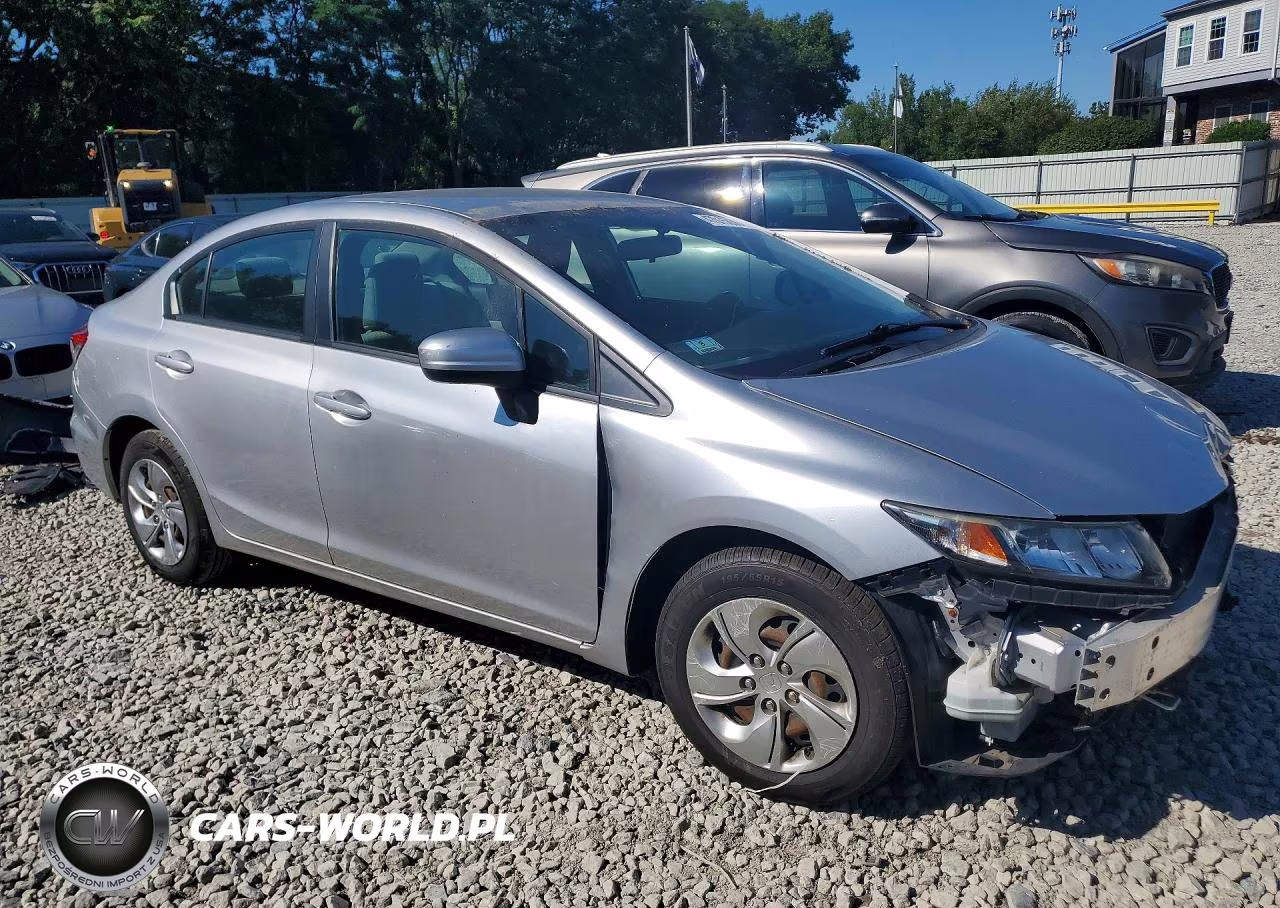 2014 Honda Civic Lx VIN:19XFB2F55EE233471 - 4
