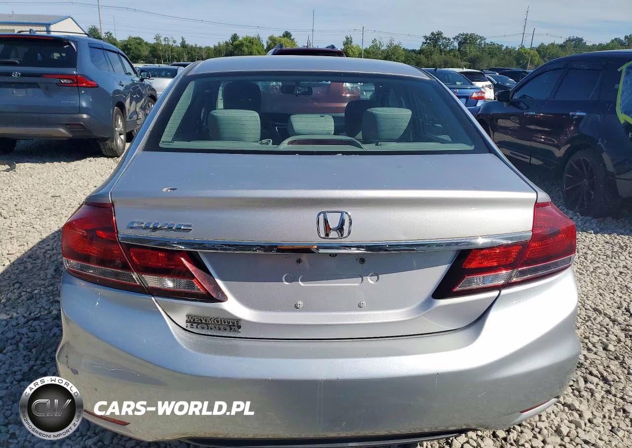 2014 Honda Civic Lx VIN:19XFB2F55EE233471 - 6