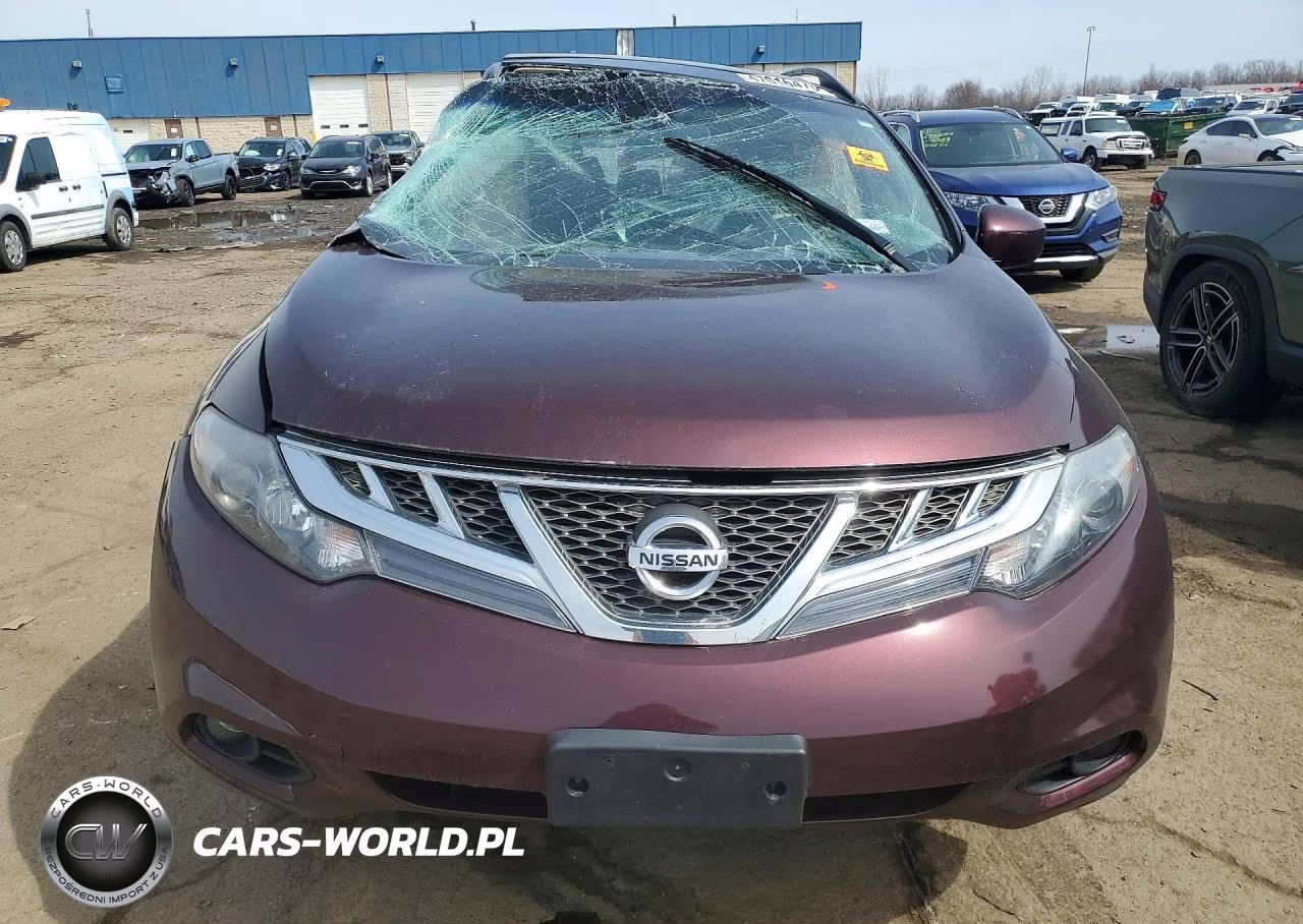 2014 Nissan Murano Sl VIN:JN8AZ1MW3EW524850 - 5