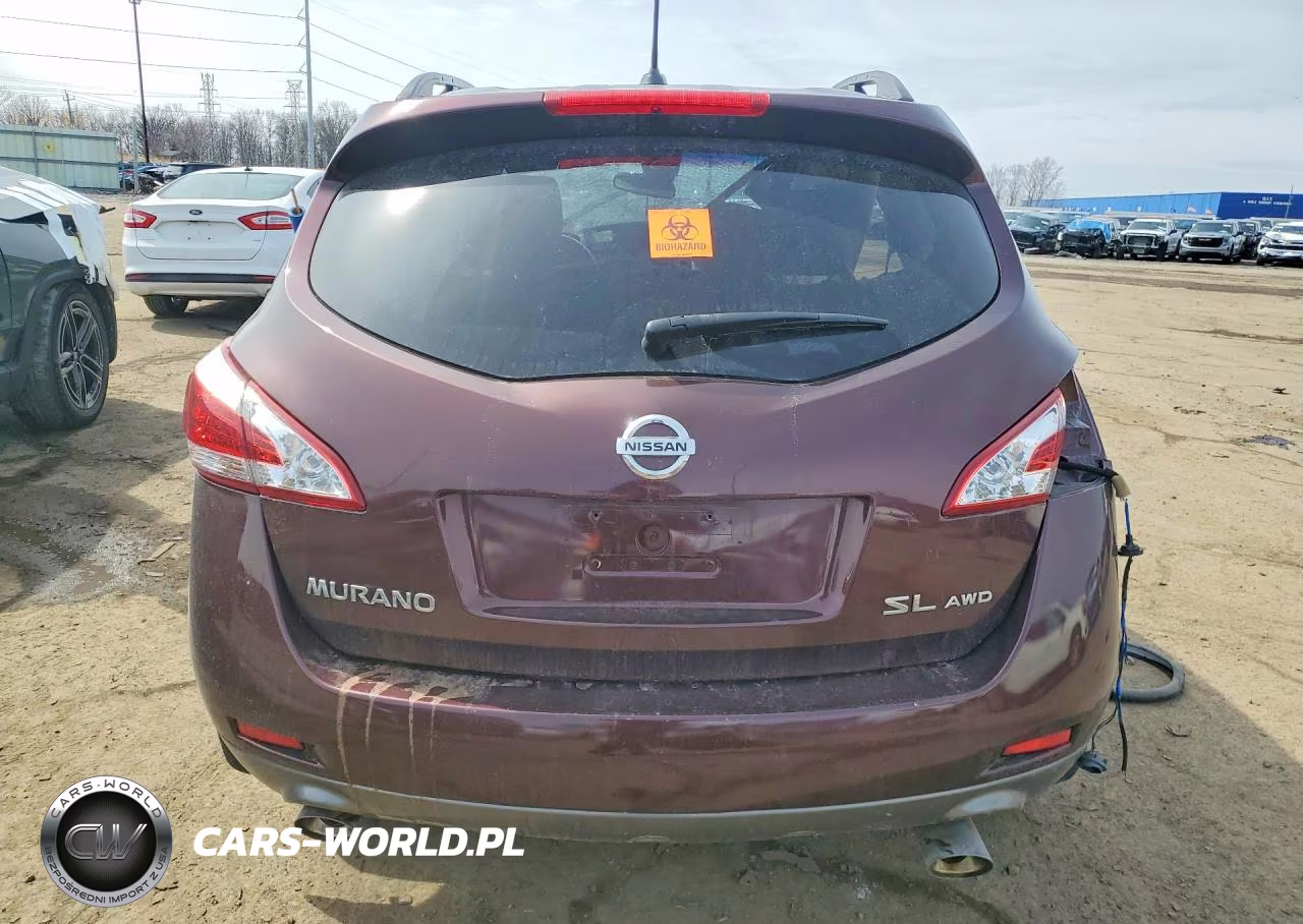 2014 Nissan Murano Sl VIN:JN8AZ1MW3EW524850 - 6