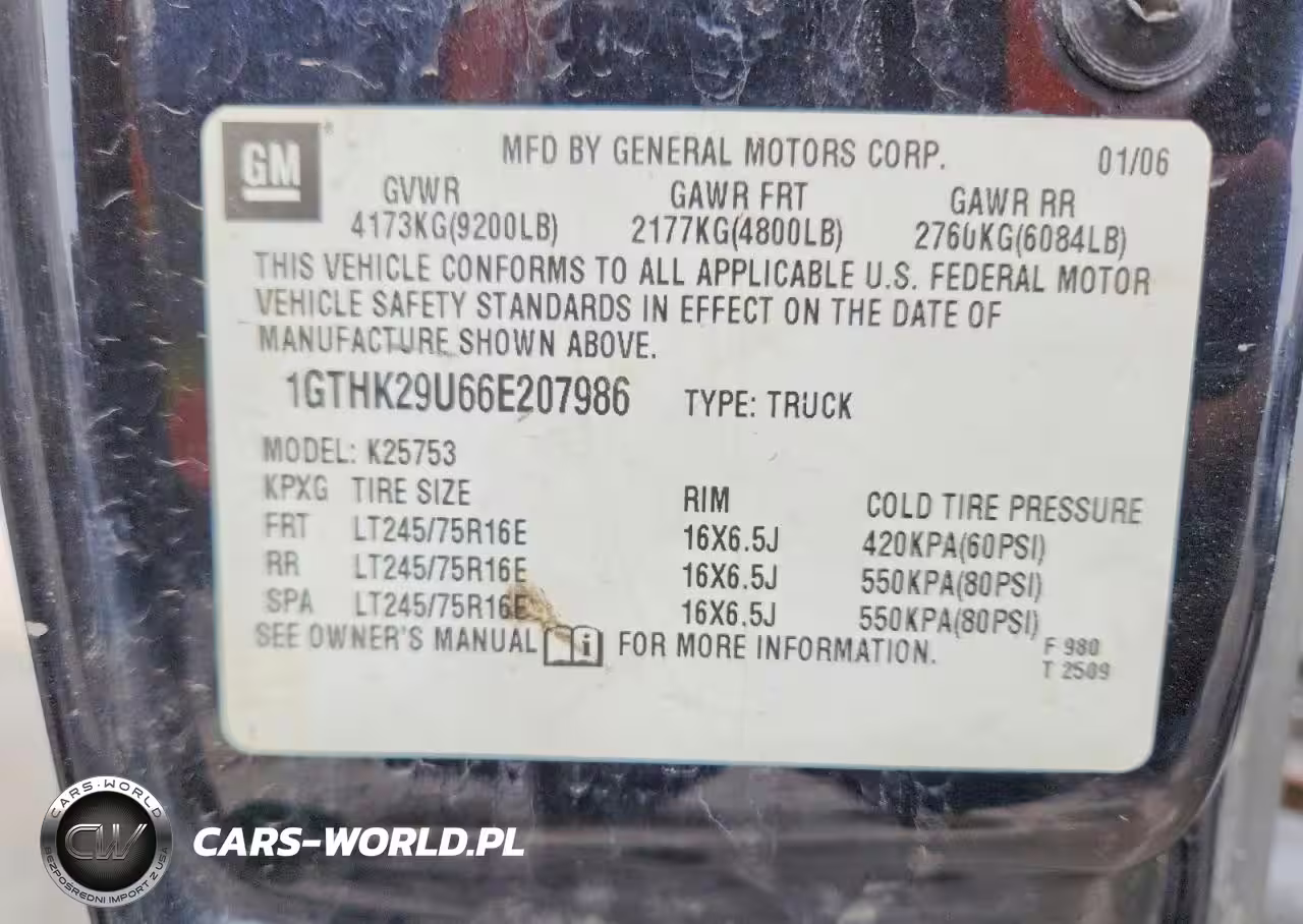 2006 GMC Sierra1500 VIN:1GTHK29U66E207986 - 12