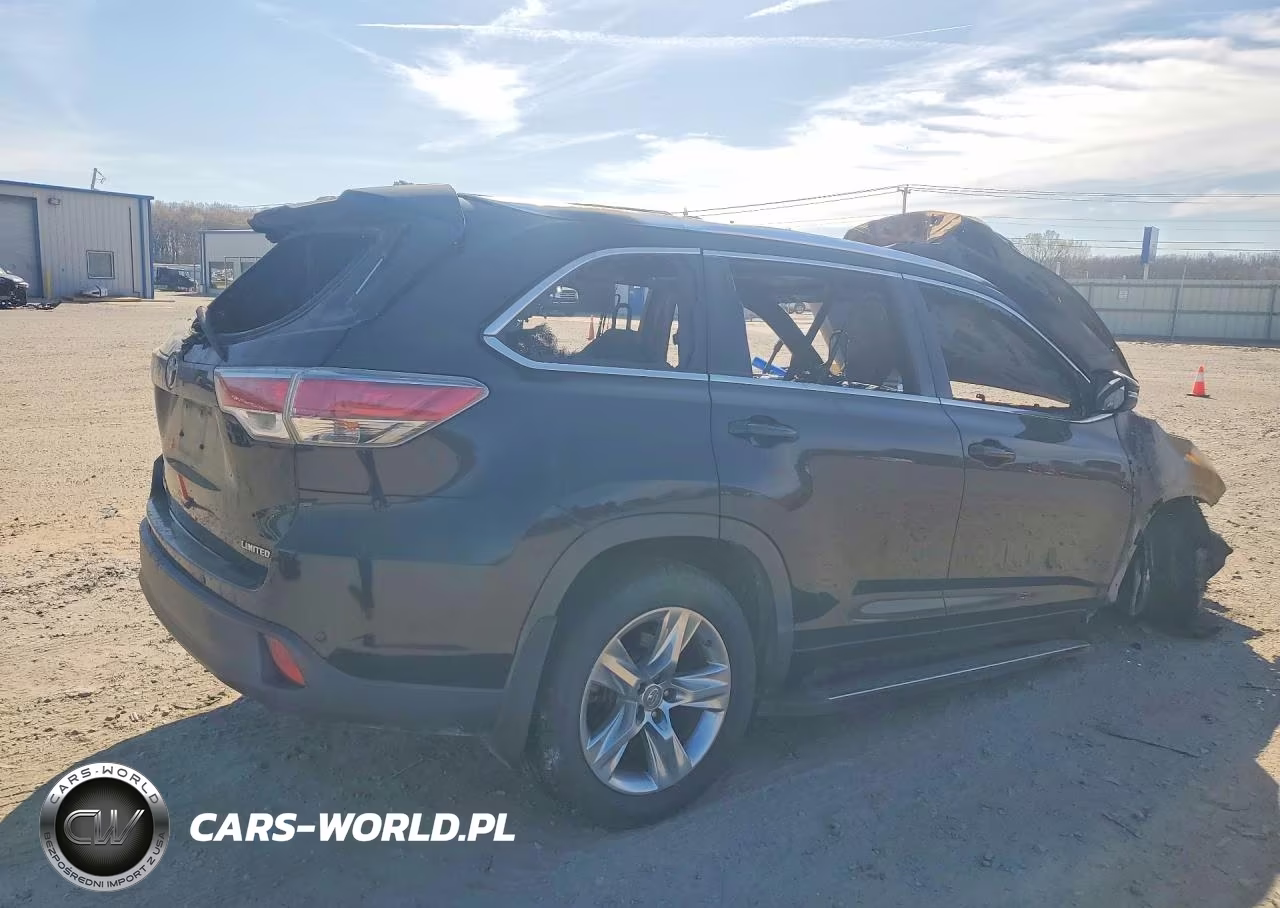 2015 Toyota Highlander Limited VIN:5TDYKRFHXFS038338 - 3