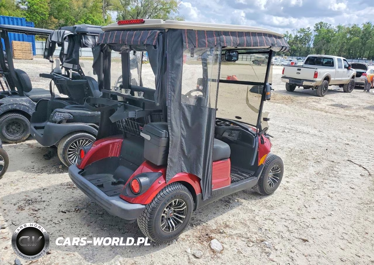 2015 Yamaha Golf Cart VIN:JC0604596 - 4
