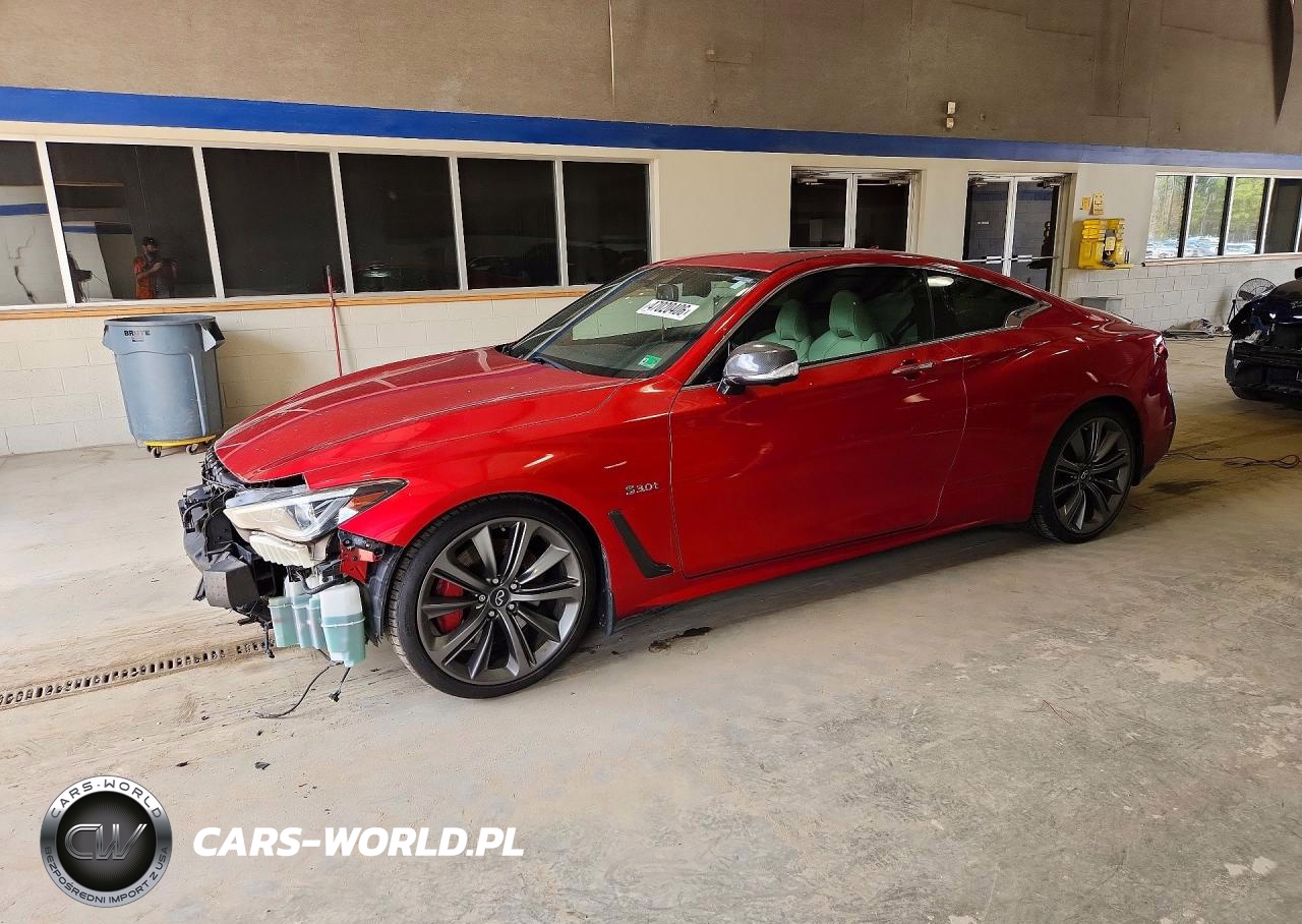 2020 Infiniti Q60 Red Sport 400