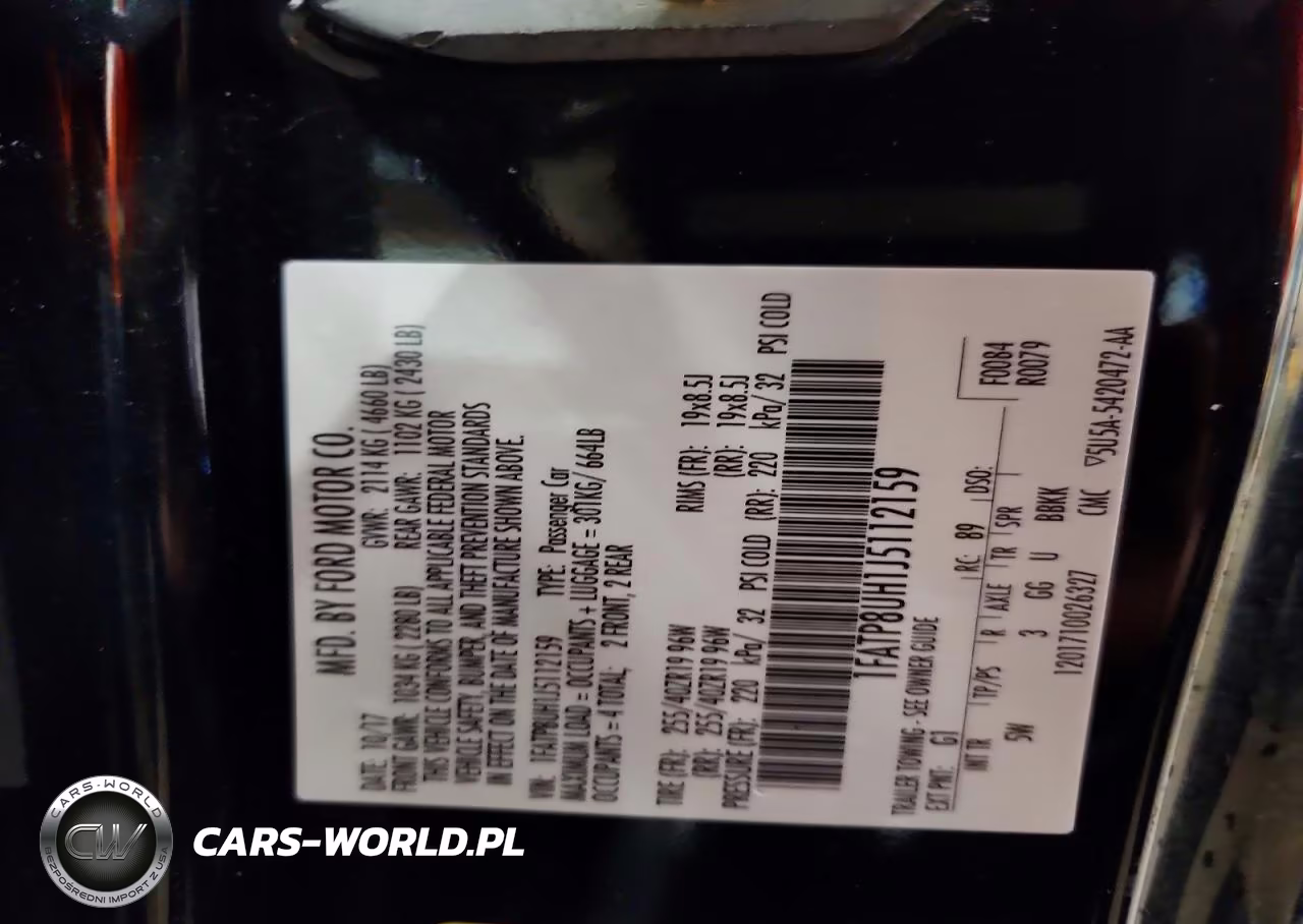 2018 Ford Mustang VIN:1FATP8UH1J5112159 - 13