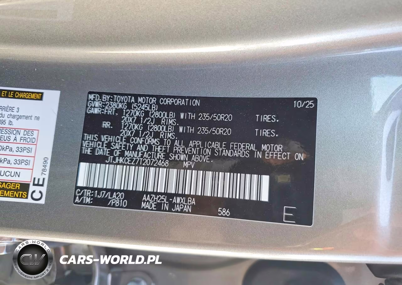 2026 Lexus Nx 350H Luxury VIN:JTJHKCEZ7T2072468 - 13
