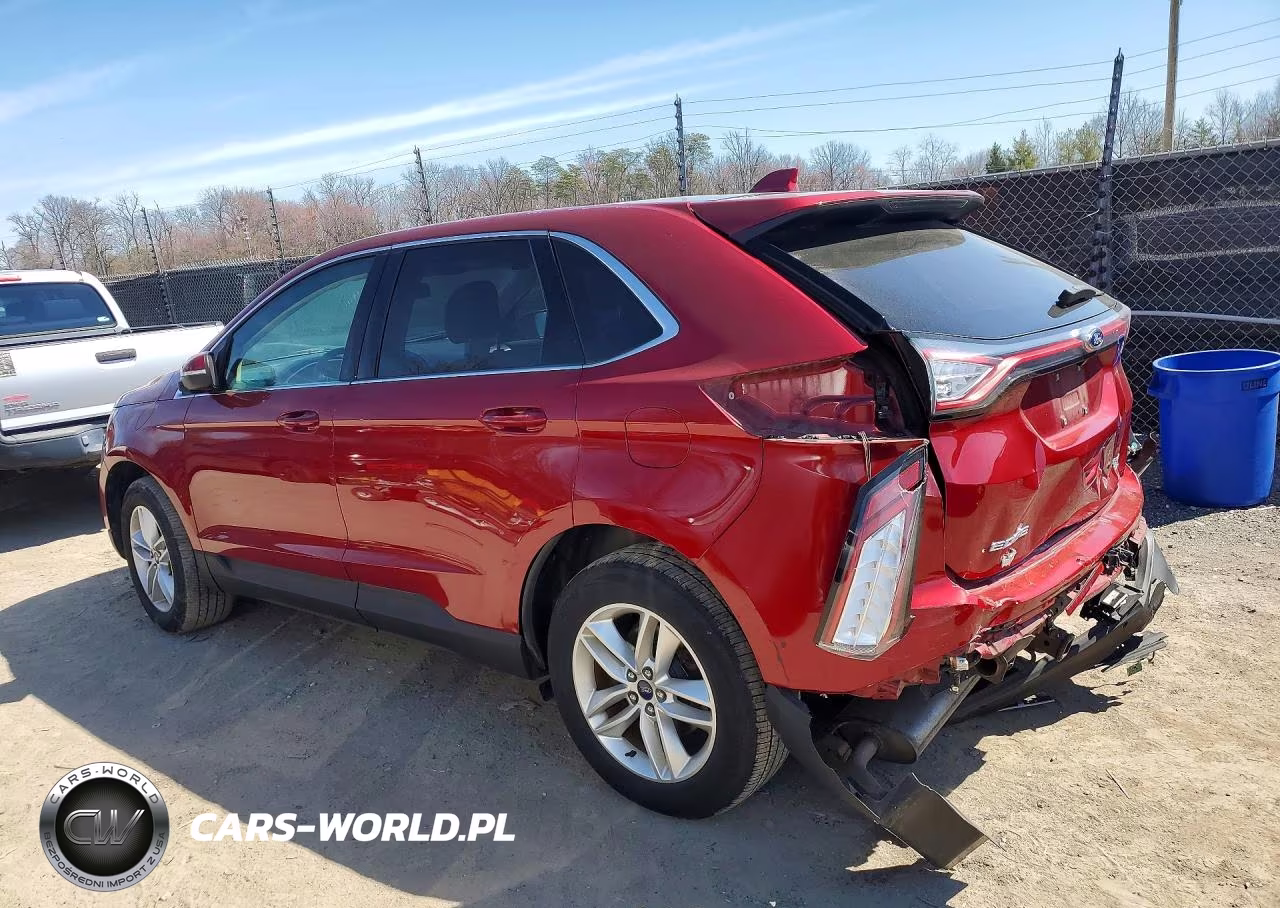 2017 Ford Edge Sel VIN:2FMPK4J99HBB09088 - 2
