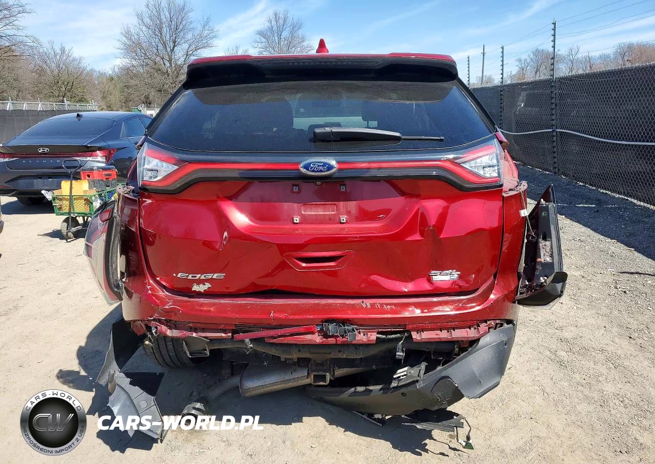 2017 Ford Edge Sel VIN:2FMPK4J99HBB09088 - 6